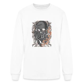 Ghostface Phone Call - Men's Long Sleeve T-Shirt - white - Front