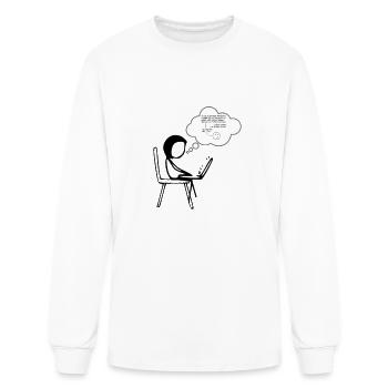 xkcd programation - Men's Long Sleeve T-Shirt - white - Front