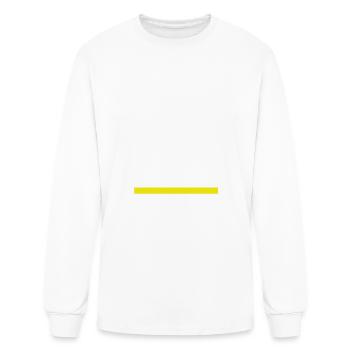 Discomfort Seek - Men's Long Sleeve T-Shirt - white - Front