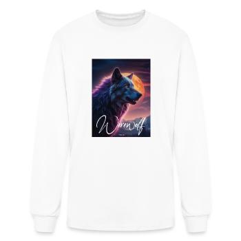 Werewolf - Men's Long Sleeve T-Shirt - white - Front