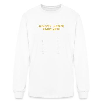 GamingMasterboard game role player dungeon - Men's Long Sleeve T-Shirt - white - Front