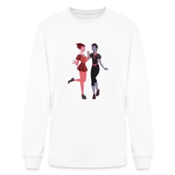 Ruby and Jet - Men's Long Sleeve T-Shirt - white - Front