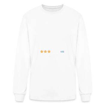 World s Okayest Auctioneer 1 - Men's Long Sleeve T-Shirt - white - Front