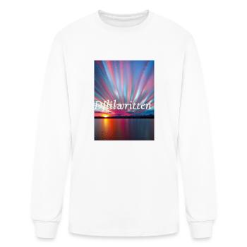 DJ Lil Written - Men's Long Sleeve T-Shirt - white - Front