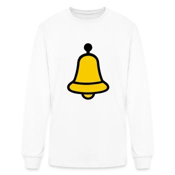 Bell - Men's Long Sleeve T-Shirt - white - Front