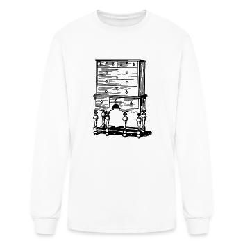 Highboy - Men's Long Sleeve T-Shirt - white - Front
