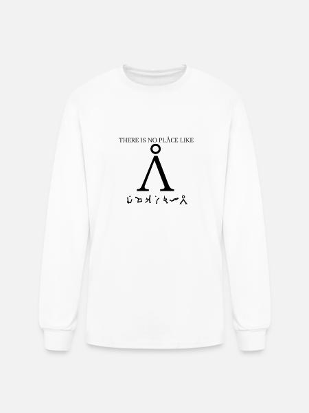 Stargate SG1 - There Is No Place Like Earth - Men's Long Sleeve T-Shirt - white