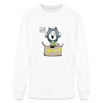 Undertale Temmie Fan art 3 T shirt - Men's Long Sleeve T-Shirt - white - Front