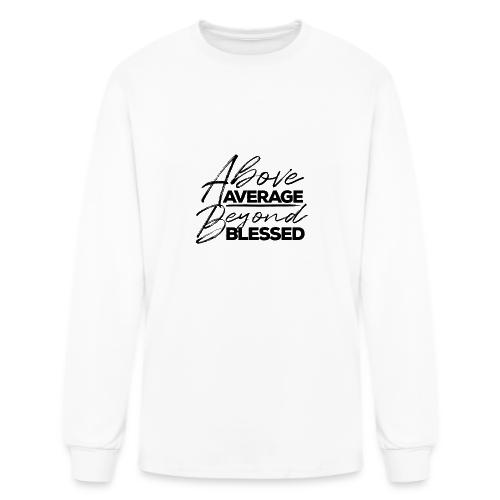 ABOVE AVERAGE - Men's Long Sleeve T-Shirt