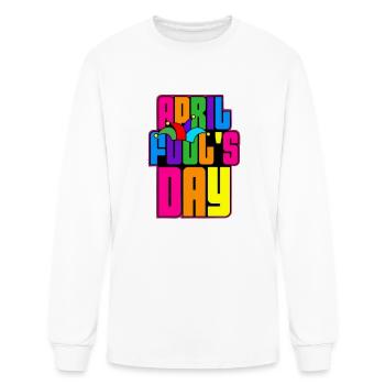 April Day - Men's Long Sleeve T-Shirt - white - Front
