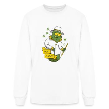 Mac Daddy - Men's Long Sleeve T-Shirt - white - Front