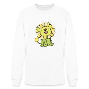 Dandelion Animal - Men's Long Sleeve T-Shirt - white - Front