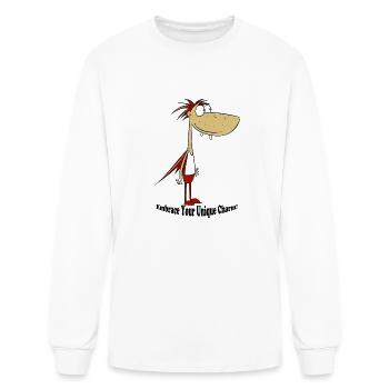 Embrace Your Unique Charm - Men's Long Sleeve T-Shirt - white - Front