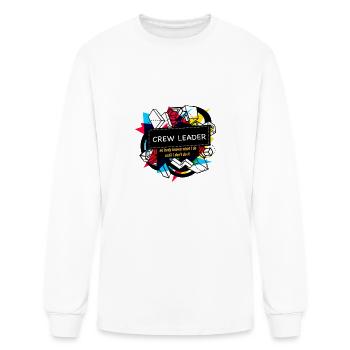 CREW LEADER - Men's Long Sleeve T-Shirt - white - Front