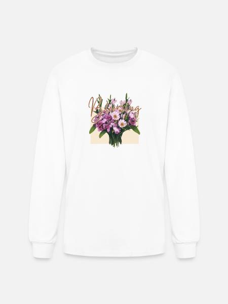The Blooming Marvel - Men's Long Sleeve T-Shirt - white