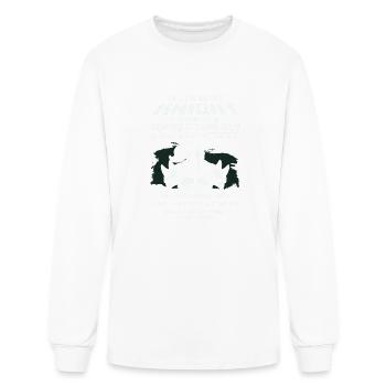 I m An Old Knight Templar Shirt - Men's Long Sleeve T-Shirt - white - Front