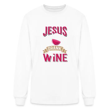 Wine Love Wine - Men's Long Sleeve T-Shirt - white - Front