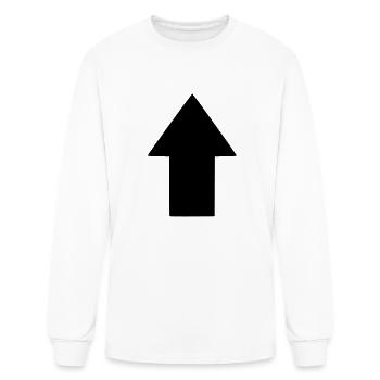 Arrow - Men's Long Sleeve T-Shirt - white - Front