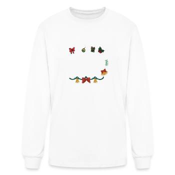 Most Likely To Get Run Over By a Reindeer - Men's Long Sleeve T-Shirt - white - Front