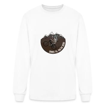 Shred Til You'Re Dead - Men's Long Sleeve T-Shirt - white - Front