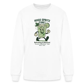 Hugo Spritz Refreshing Beverage Design - Men's Long Sleeve T-Shirt - white - Front