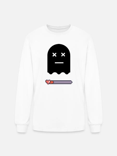 Boo Game over - Men's Long Sleeve T-Shirt - white