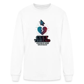 Cult Thread Heartbreak - Men's Long Sleeve T-Shirt - white - Front
