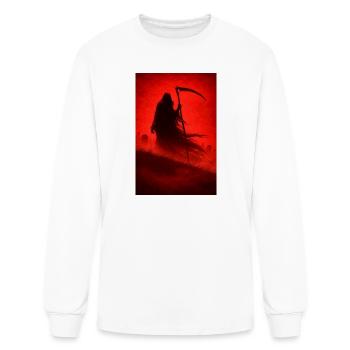 Crimson Taker of Souls in Fog - Men's Long Sleeve T-Shirt - white - Front