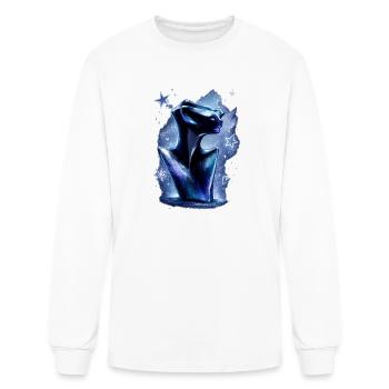 Buste de la nébuleuse du Dragon de glace - T-shirt à manches longues Homme - blanc - Devant
