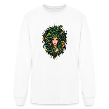 Medusa2 - Men's Long Sleeve T-Shirt - white - Front
