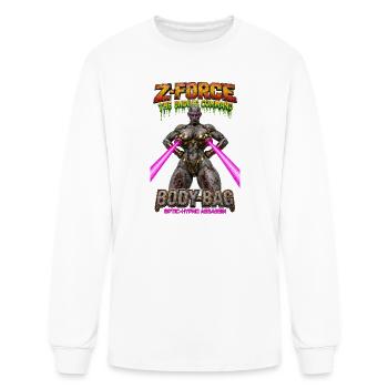 Z-FORCE : SAC MORTUAIRE - T-shirt à manches longues Homme - blanc - Devant