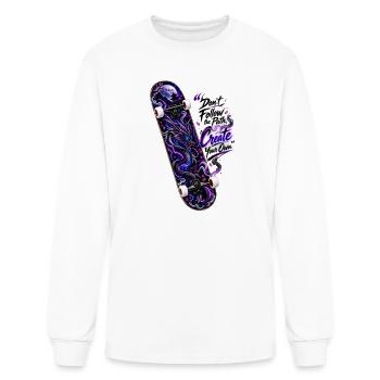 Unique_Skater - Men's Long Sleeve T-Shirt - white - Front