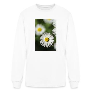 Daisies Bloom - Men's Long Sleeve T-Shirt - white - Front