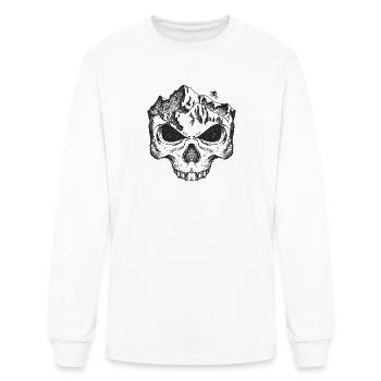 Skull Rider - Men's Long Sleeve T-Shirt - white - Front