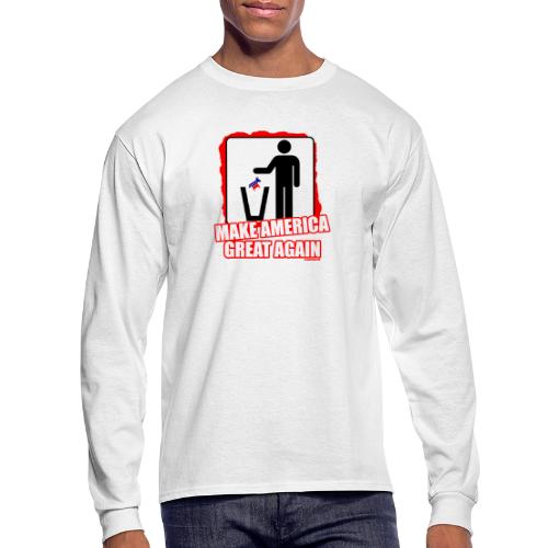 MAGA TRASH DEMS - Men's Long Sleeve T-Shirt