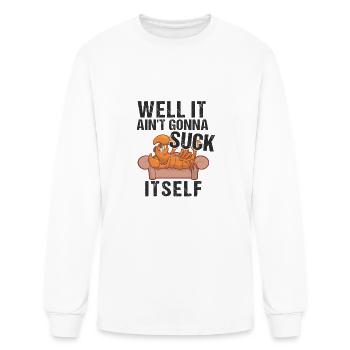 well it An Cute - Men's Long Sleeve T-Shirt - white - Front