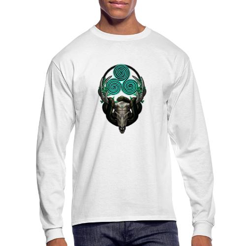 The Antlered Crown (No Text) - Men's Long Sleeve T-Shirt