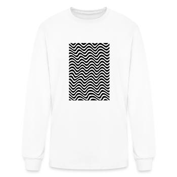 a lot of waves - Men's Long Sleeve T-Shirt - white - Front
