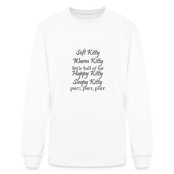 SOFT KITTY - Men's Long Sleeve T-Shirt - white - Front