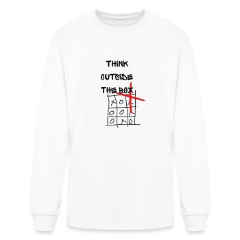 Innovate Beyond Conventions - Men's Long Sleeve T-Shirt - white - Front