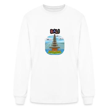 Bali Indonesia - Men's Long Sleeve T-Shirt - white - Front