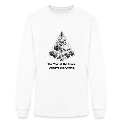 The Resolution Pyramid T-Shirt, Mug, & Leggings - Men's Long Sleeve T-Shirt