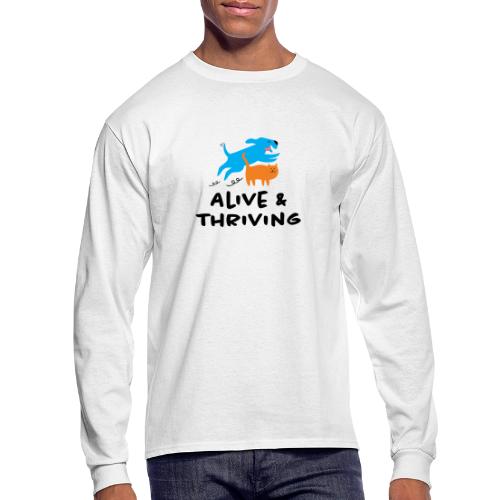 Alive Thriving Animal Behavior Program - Men's Long Sleeve T-Shirt