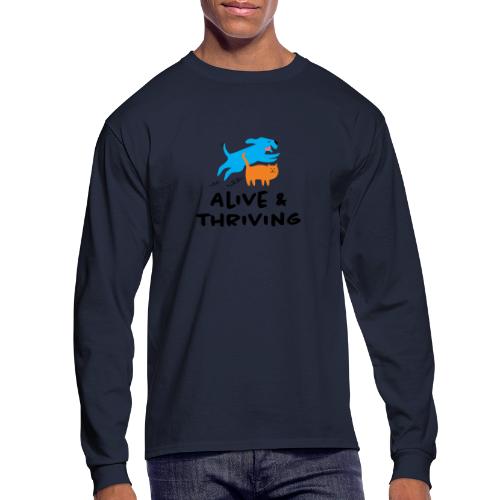 Alive Thriving Animal Behavior Program - Men's Long Sleeve T-Shirt