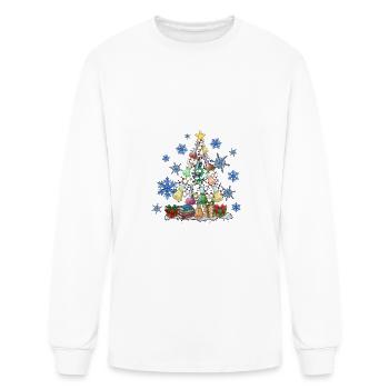 laboratory Tree - Men's Long Sleeve T-Shirt - white - Front