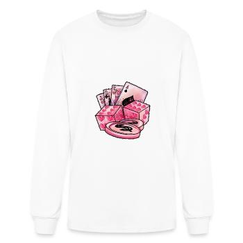 Feeling Lucky - Men's Long Sleeve T-Shirt - white - Front