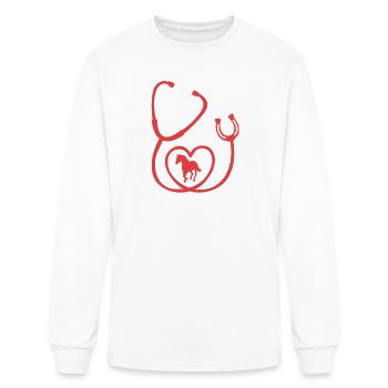 Vet Tech Veterinary Technician - Men's Long Sleeve T-Shirt - white - Front