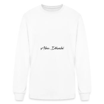 Abu Dhabi - Men's Long Sleeve T-Shirt - white - Front