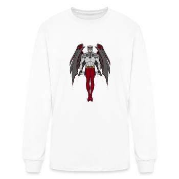 iron eagle - Men's Long Sleeve T-Shirt - white - Front