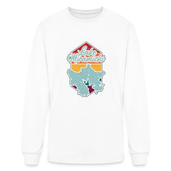 Lake Miramichi - Men's Long Sleeve T-Shirt - white - Front